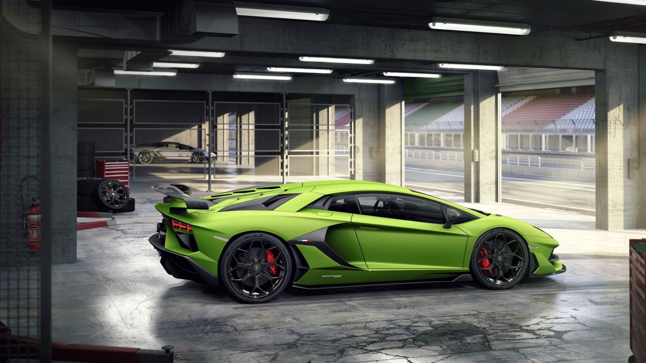 2018 Lamborghini Aventador Svj 4k