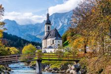 Parish Church Of St Sebastian Germany Church Hd Travel